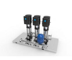 Integrated constant pressure frequency conversion w